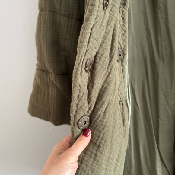 Madewell Lightspun Dumont Quilted Jacket in Distant Surplus - Picture 3 of 9